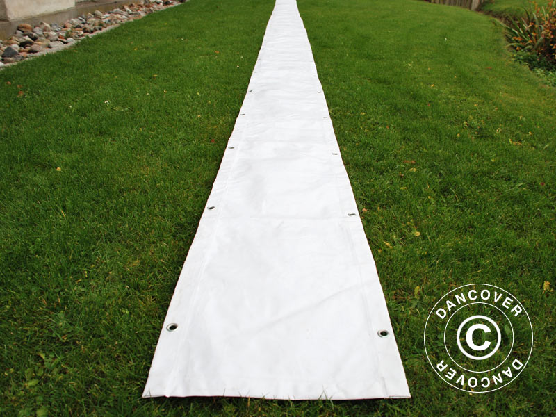 Tagrende 14m PVC til Partytelte