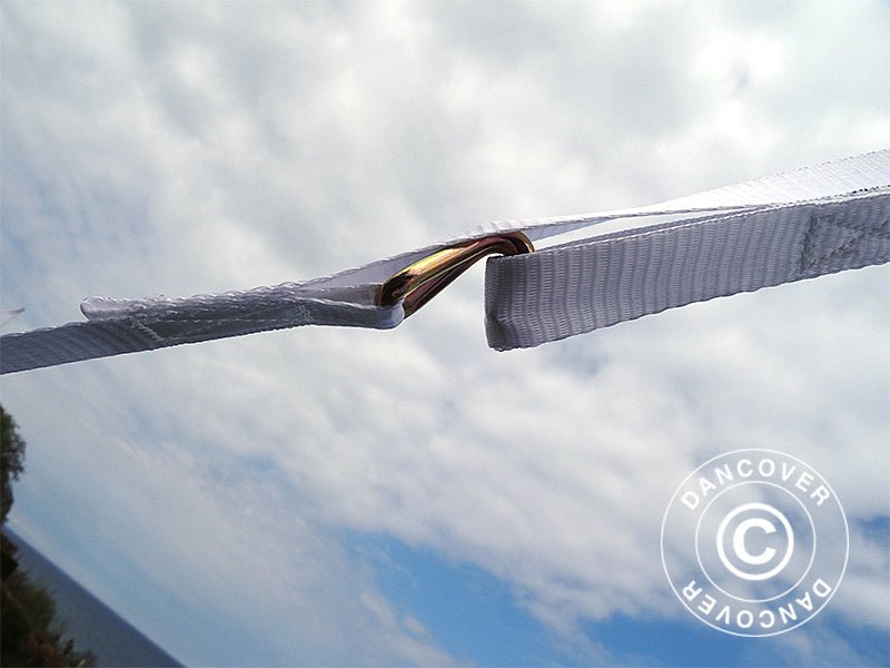 Safetypack 4 (jordspyd 60cm & stormstropper), Hvid