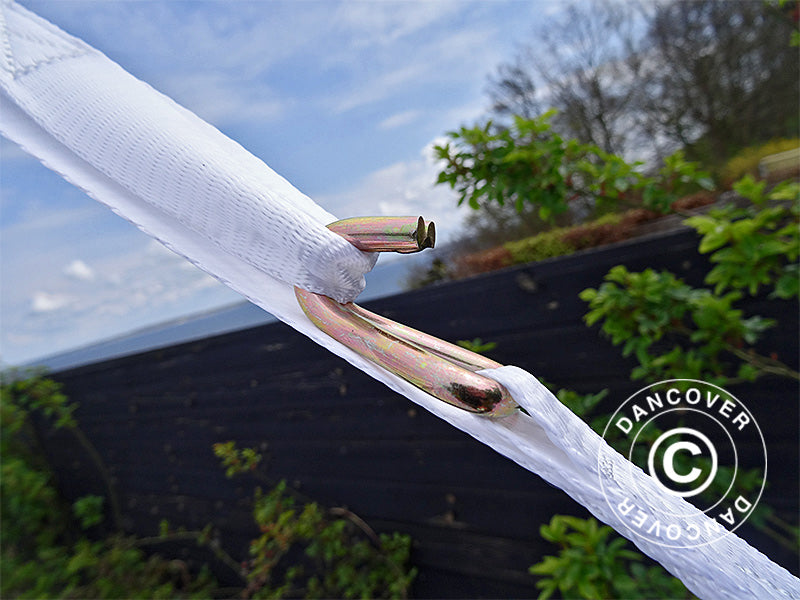 Safetypack 4 (jordspyd 60cm & stormstropper), Hvid