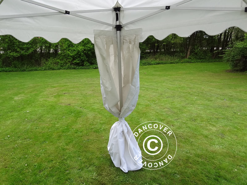 FleXtents pyntegardiner, Hvid 2 stk.