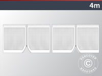 Myggenet til 4m FleXtents, Hvid, sæt á 2 stk.