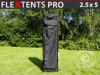 FleXtents PRO Bæretaske m/hjul 2,5x5m, Sort