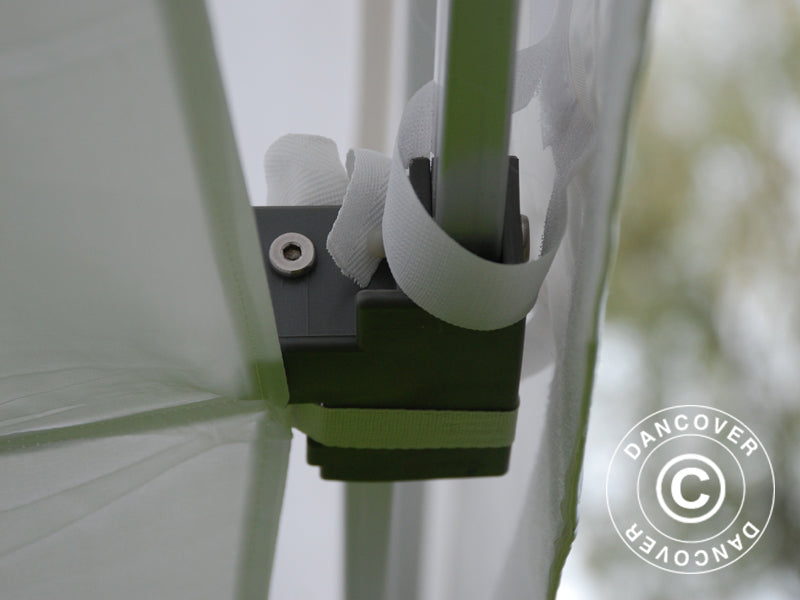 FleXtents loftdrapering, Hvid, til 3x3m Foldetelte