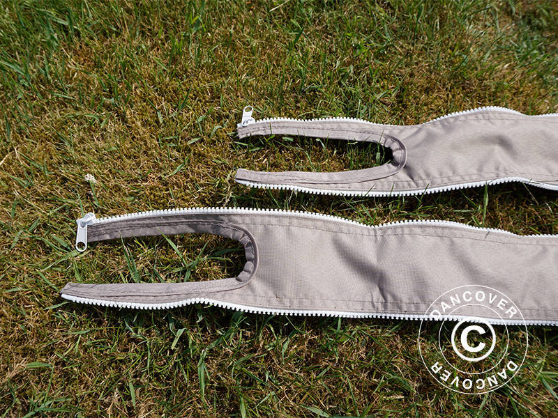 Samlestykke til FleXtents® PRO foldetelt 3m serien, Latte, 2 stk.