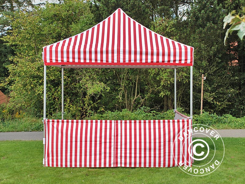 Halvvæg til FleXtents PRO, 3m, Stribet