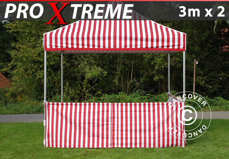 Halvvæg til FleXtents PRO Xtreme, 6m, Stribet