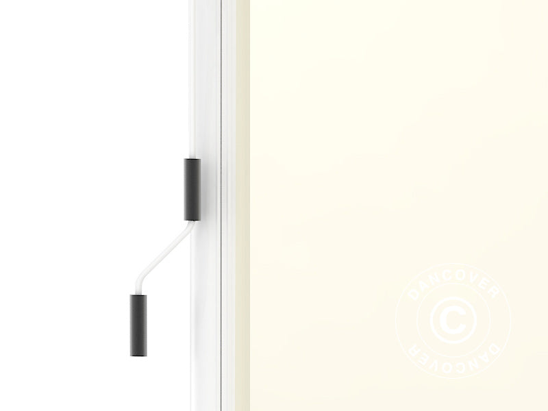 Sidevæg til pergola pavillon San Fernando, 3m, Beige