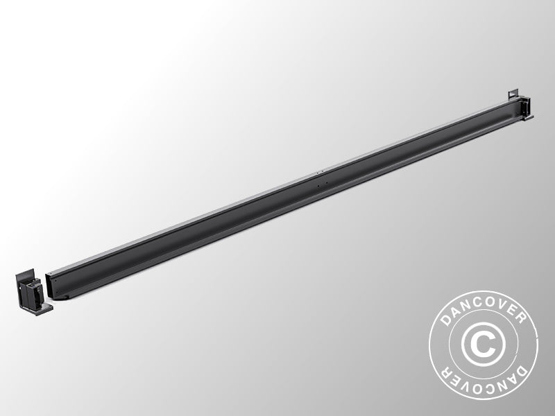 Vægbeslag til San Pablo pergola pavillon 3x3m, 3x4m og 4x4m, Sort, 2 stk.