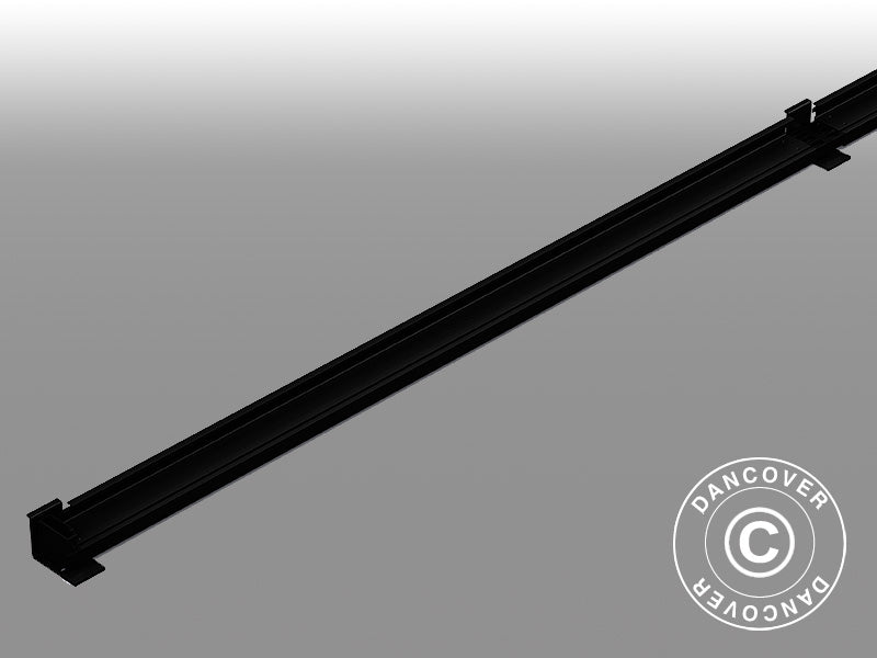 Vægbeslag til San Pablo pergola pavillon 3x5,8m og 4x5,8m, Sort, 3 stk.