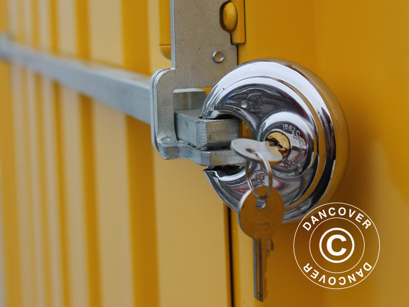 Låsebom til container m/hængelås, Rigel, 1 stk.