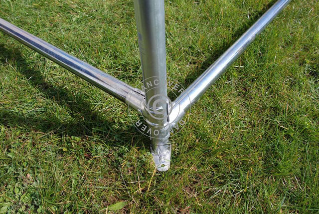 Bundramme til 4x10m partytelt