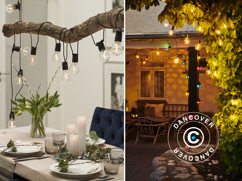 LED lyskæde startsæt, Tobias, Sirius, 4,5m, Klar