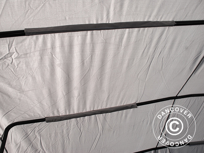 Foldegarage (Bil), 2,8x6,24x2,3m, Grå