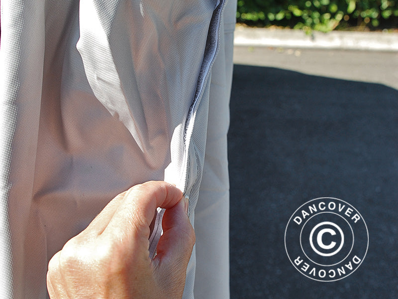 Foldegarage (Bil), 2,8x6,24x2,3m, Grå