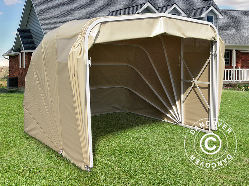 Foldegarage (Bil), ECO, 2,5x4,7x2m, Beige