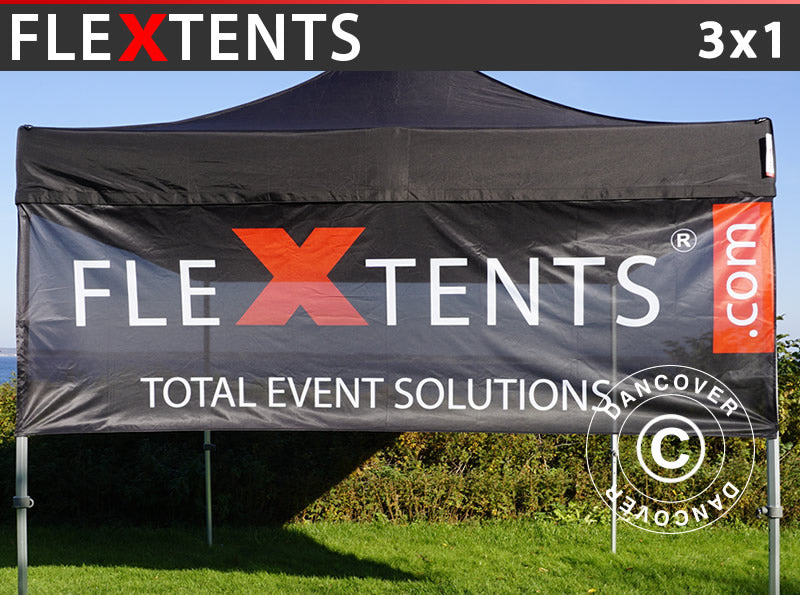 FleXtents® banner m/tryk, 3x1m