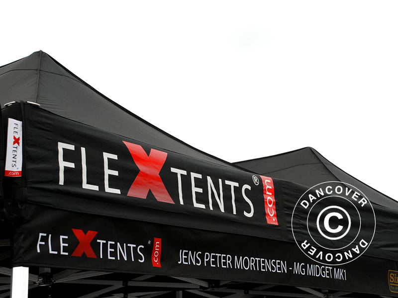 FleXtents® banner m/tryk, 4x0,2m