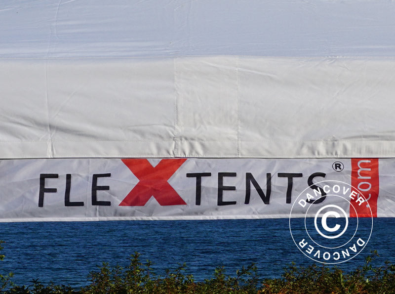 FleXtents® banner m/tryk, 4x0,2m