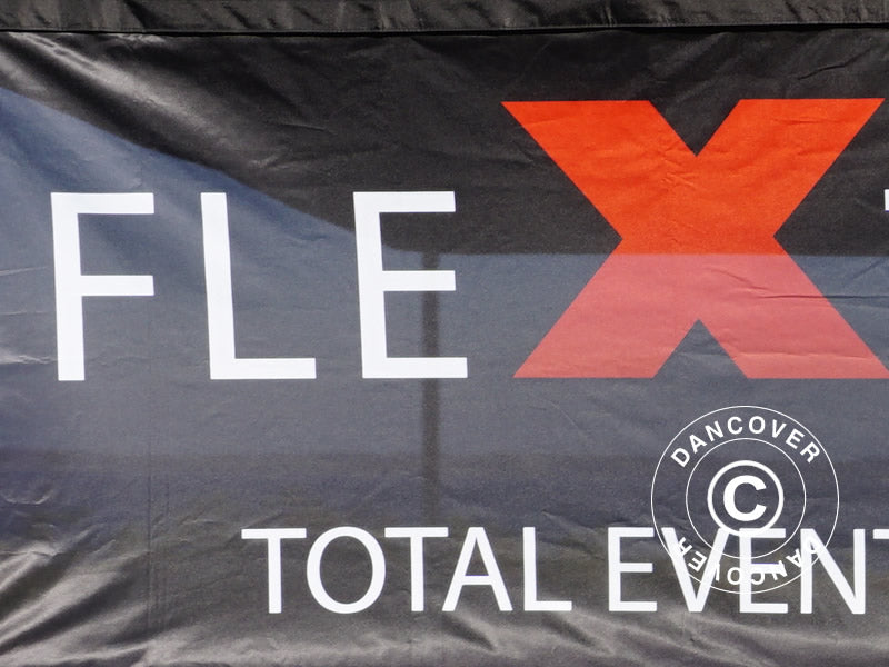 FleXtents® banner m/tryk, 4x1m