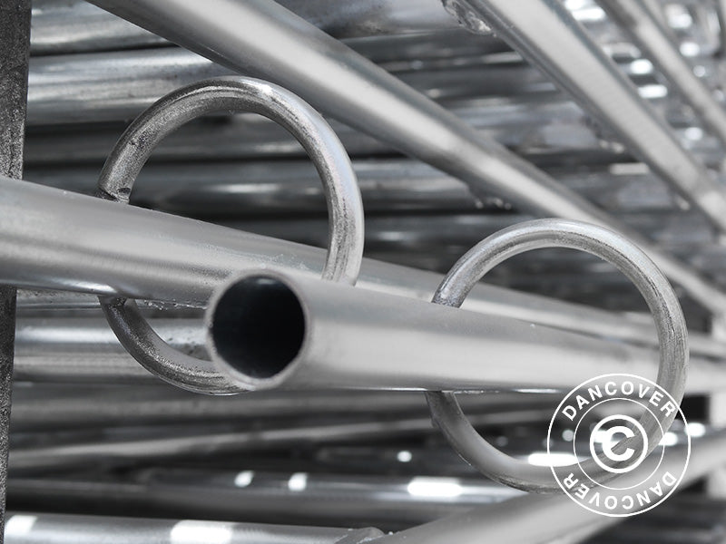 Dyrefold, 1,5x1,22m, 8 stk., Sølv