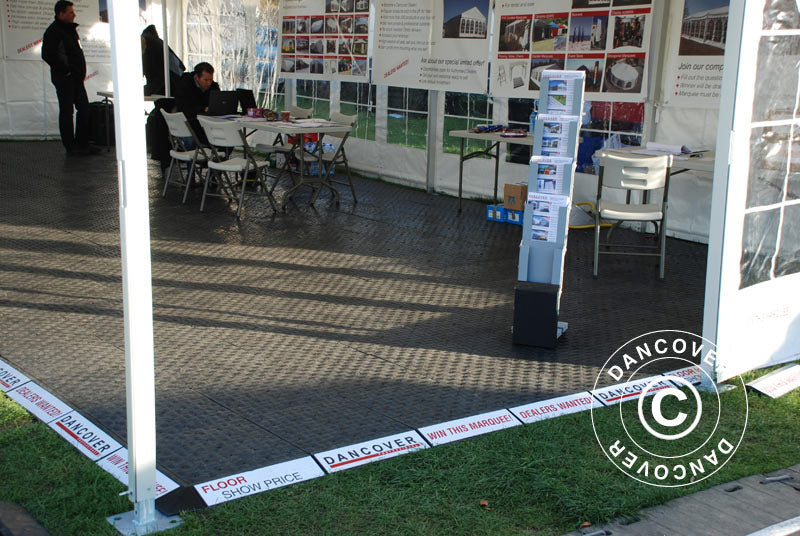 Plastgulv PRO 18 m², Antracit