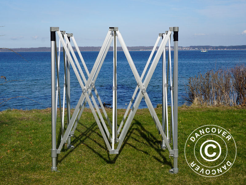 Foldetelt FleXtents PRO 3x3m Hvid,  inkl. 4 sider