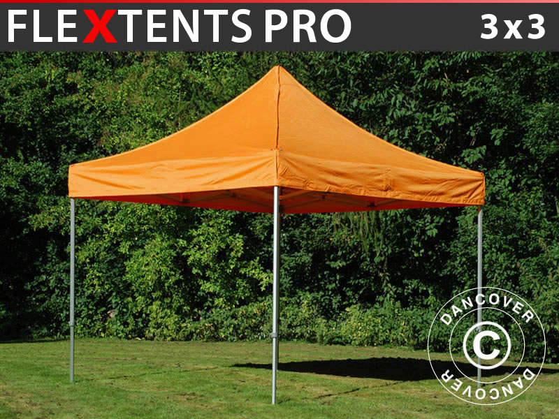 Foldetelt FleXtents PRO 3x3m Orange
