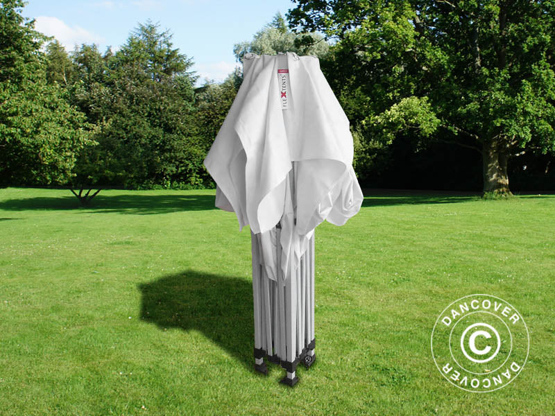 Foldetelt FleXtents PRO "Peaked" 3x3m Hvid