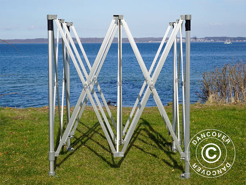 Foldetelt FleXtents Xtreme 50 Heavy Duty 3x3m Hvid, Brandhæmmende