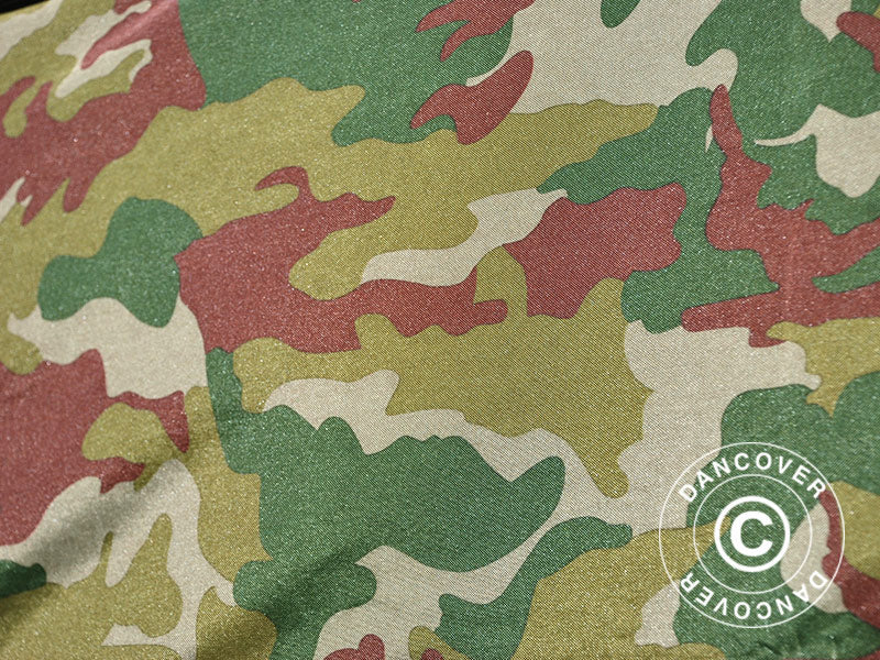 Foldetelt FleXtents PRO 3x3m Camouflage/Militær, inkl. 4 sider