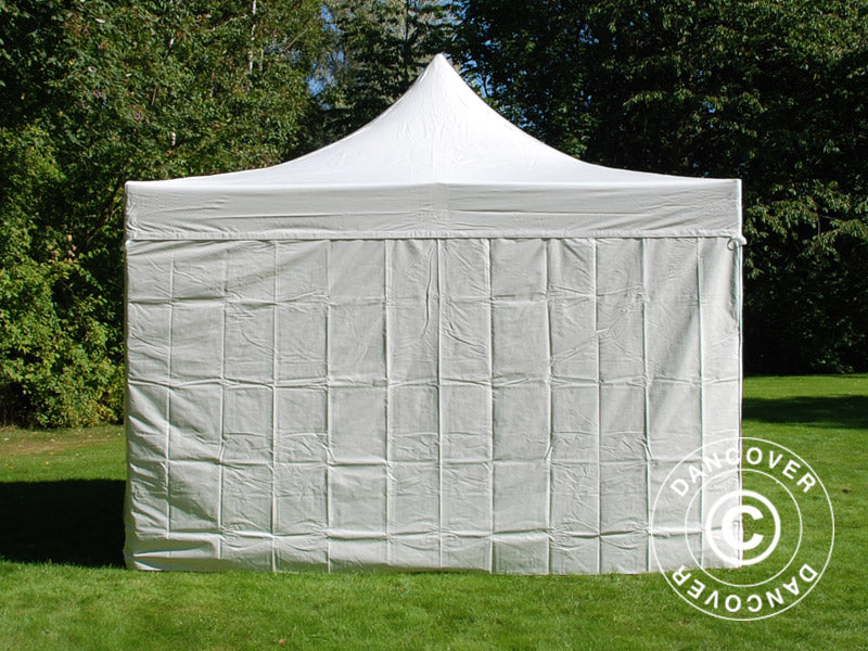 Foldetelt FleXtents Xtreme 50 Heavy Duty 4x4 m, Hvid inkl. 4 sider