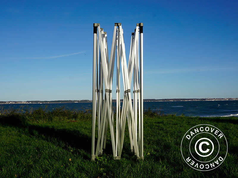 Aluminiumsstel til foldetelt FleXtents PRO 4x8m, 6 ben, 40mm