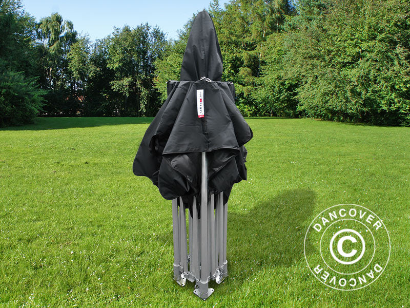 Foldetelt FleXtents PRO Peak Pagoda 3x3m Sort