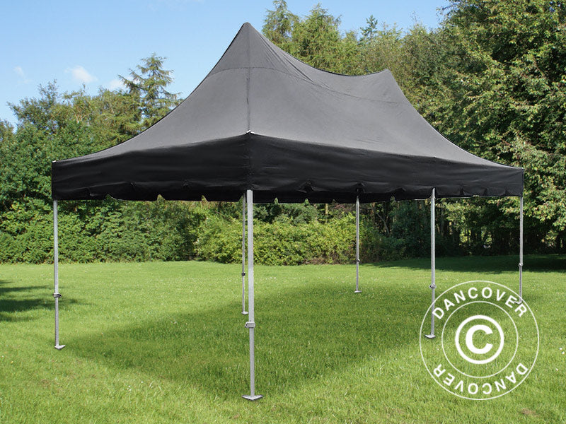 Foldetelt FleXtents PRO Peak Pagoda 3x6m Sort