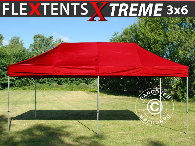 Foldetelt FleXtents Xtreme 60 3x6m Rød