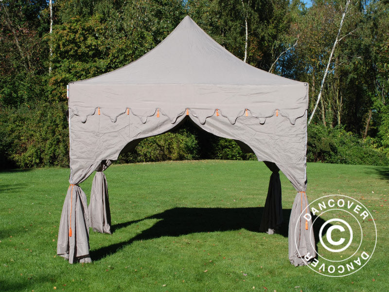 Foldetelt FleXtents PRO "Raj" 3x3m Latte/Orange
