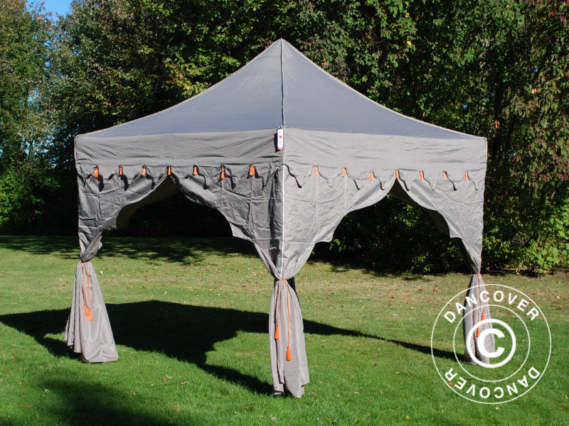 Foldetelt FleXtents PRO "Raj" 3x3m Latte/Orange