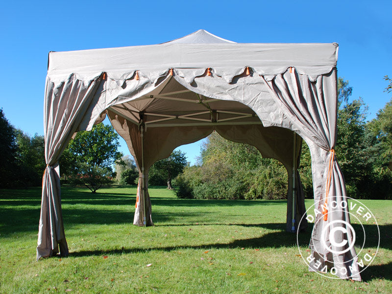 Foldetelt FleXtents PRO "Raj" 3x3m Latte/Orange