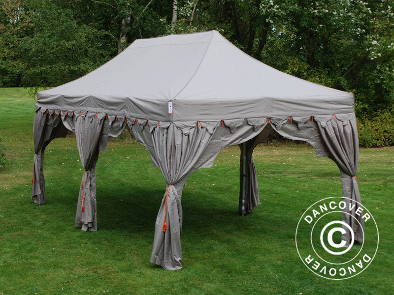 Foldetelt FleXtents PRO "Raj" 3x6m Latte/Orange