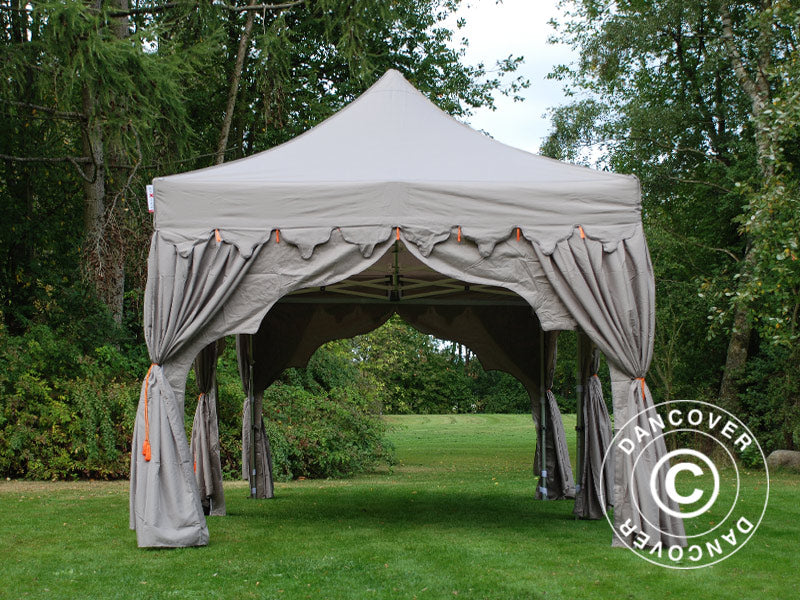 Foldetelt FleXtents PRO "Raj" 3x6m Latte/Orange