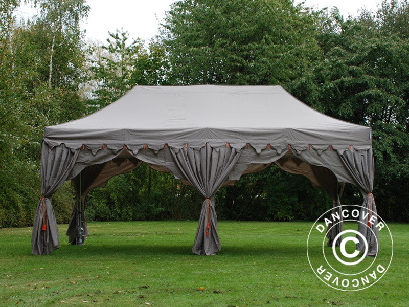 Foldetelt FleXtents PRO "Raj" 3x6m Latte/Orange