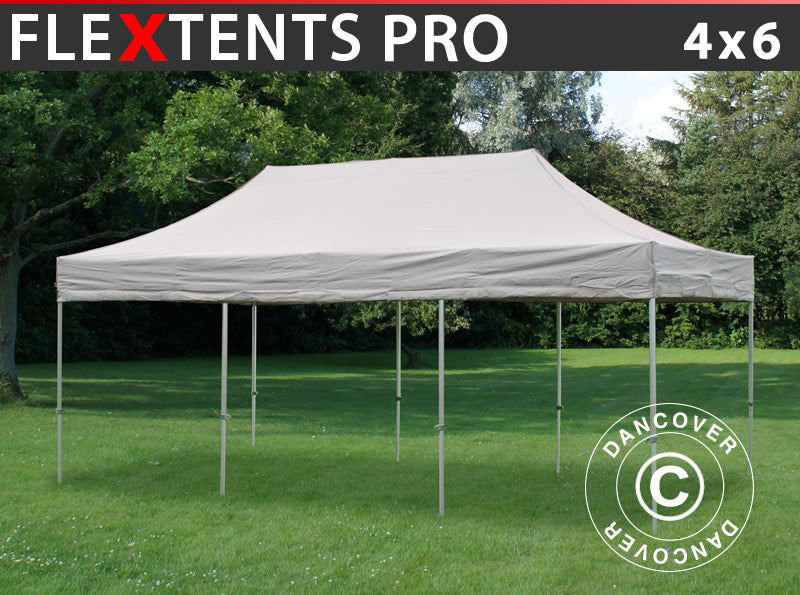 Foldetelt FleXtents PRO 4x6m Latte