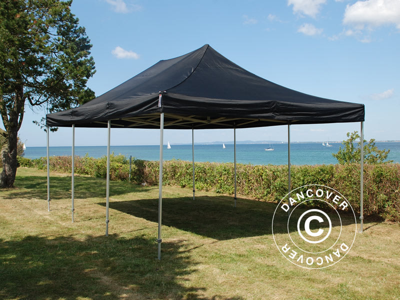 Foldetelt FleXtents PRO 4x6m Sort