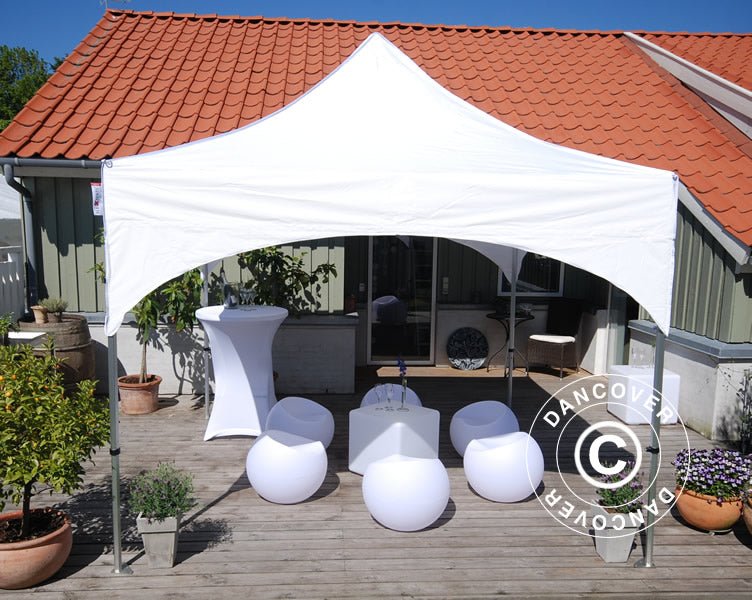 Foldetelt FleXtents PRO "Arched" 3x3m Hvid