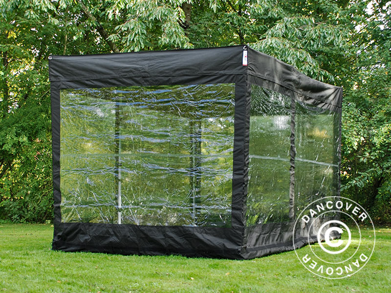 Foldegarage FleX Carcover, 3x6m, Sort