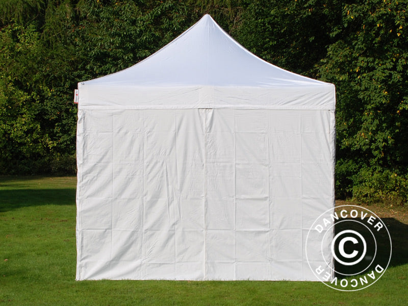 Foldetelt FleXtents PRO Vintage Style 3x6m Hvid, inkl. 6 sider