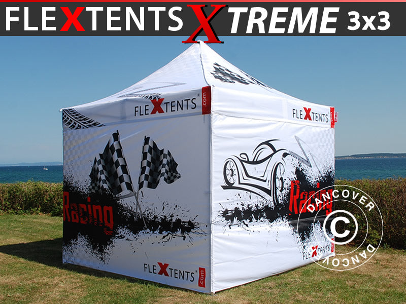Foldetelt FleXtents Xtreme 50 Racing 3x3m, specialudgave