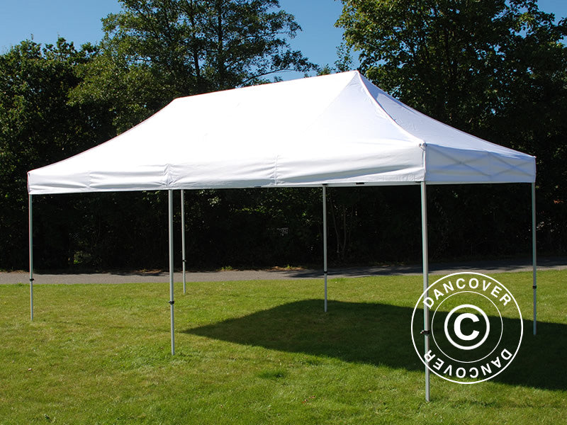 Foldetelt FleXtents Basic v.3, 3x6m Hvid