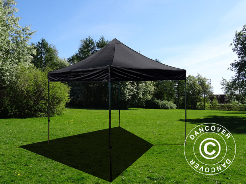 Foldetelt FleXtents Basic v.3, 3x3m Sort