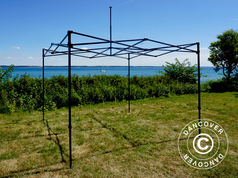 Foldetelt FleXtents Basic v.3, 3x3m Sort